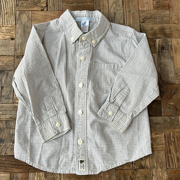 Janie and Jack Infant Boy Button Down Shirt - Picture 6 of 8